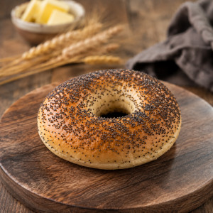 Poppy Seed Bagel x 12 pcs